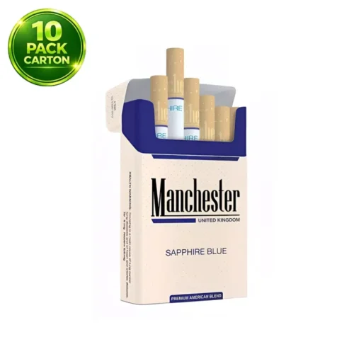 Manchester United Kingdom Sapphire Blue 5mg x 10 Packs /1 Carton