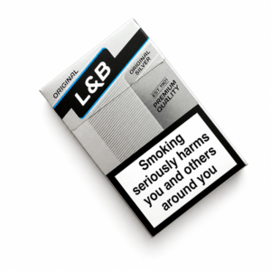L&B Original Silver 20s Cigarettes x 10 Packs /1 Carton