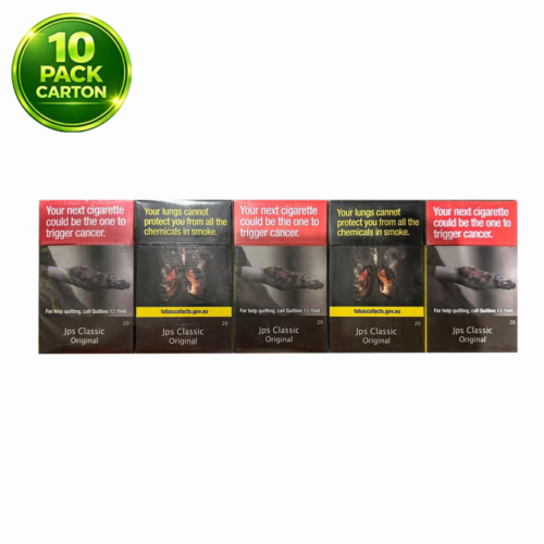 Jps Classic Original 20s Cigarettes x 10 Packs /1 Carton