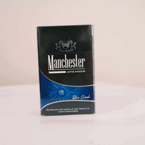 Manchester Blue Crush Menthol cigarettes